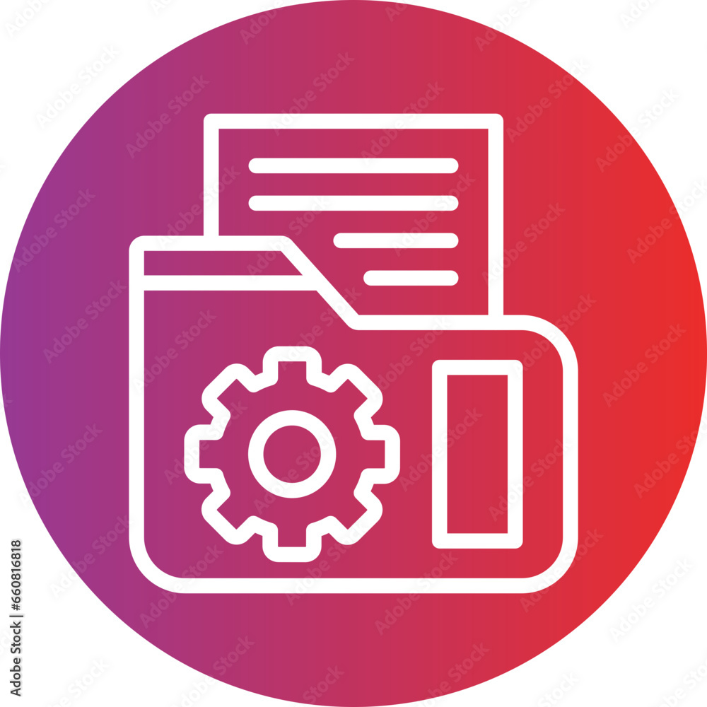 Vector Design Documents Management Icon Style Vector Design Documents Management Icon Style