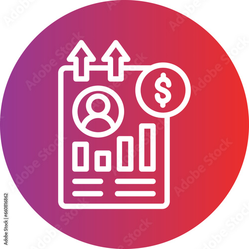 Vector Design Performance Appraisal Icon Style