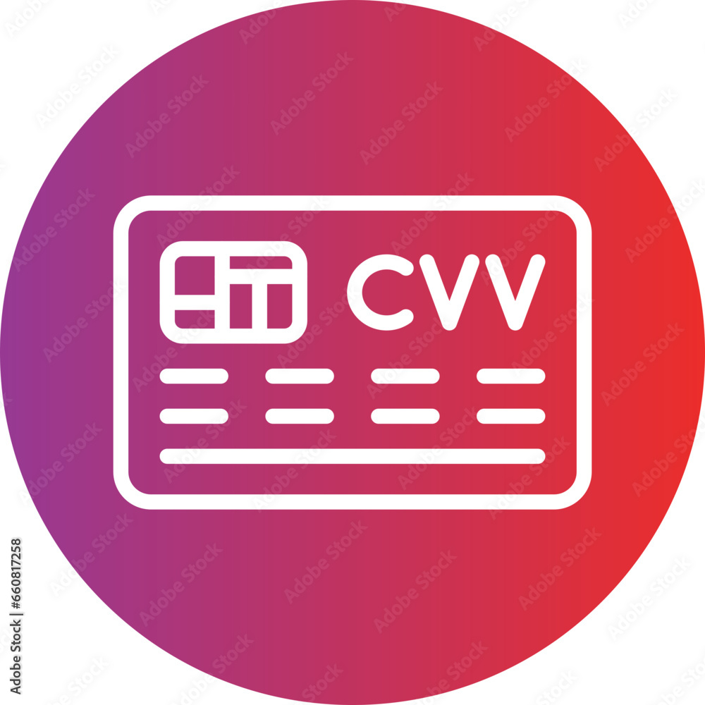 Vector Design Cvv Icon Style Vector Design Cvv Icon Style