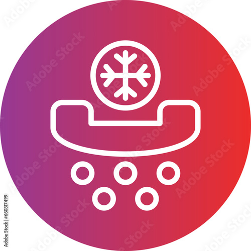 Vector Design Cold Calling Icon Style
