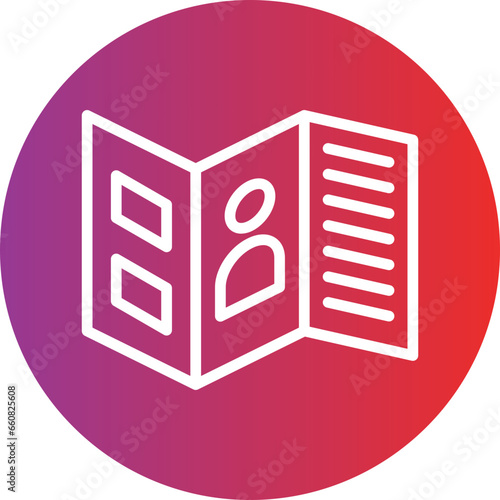 Brochure Icon Style