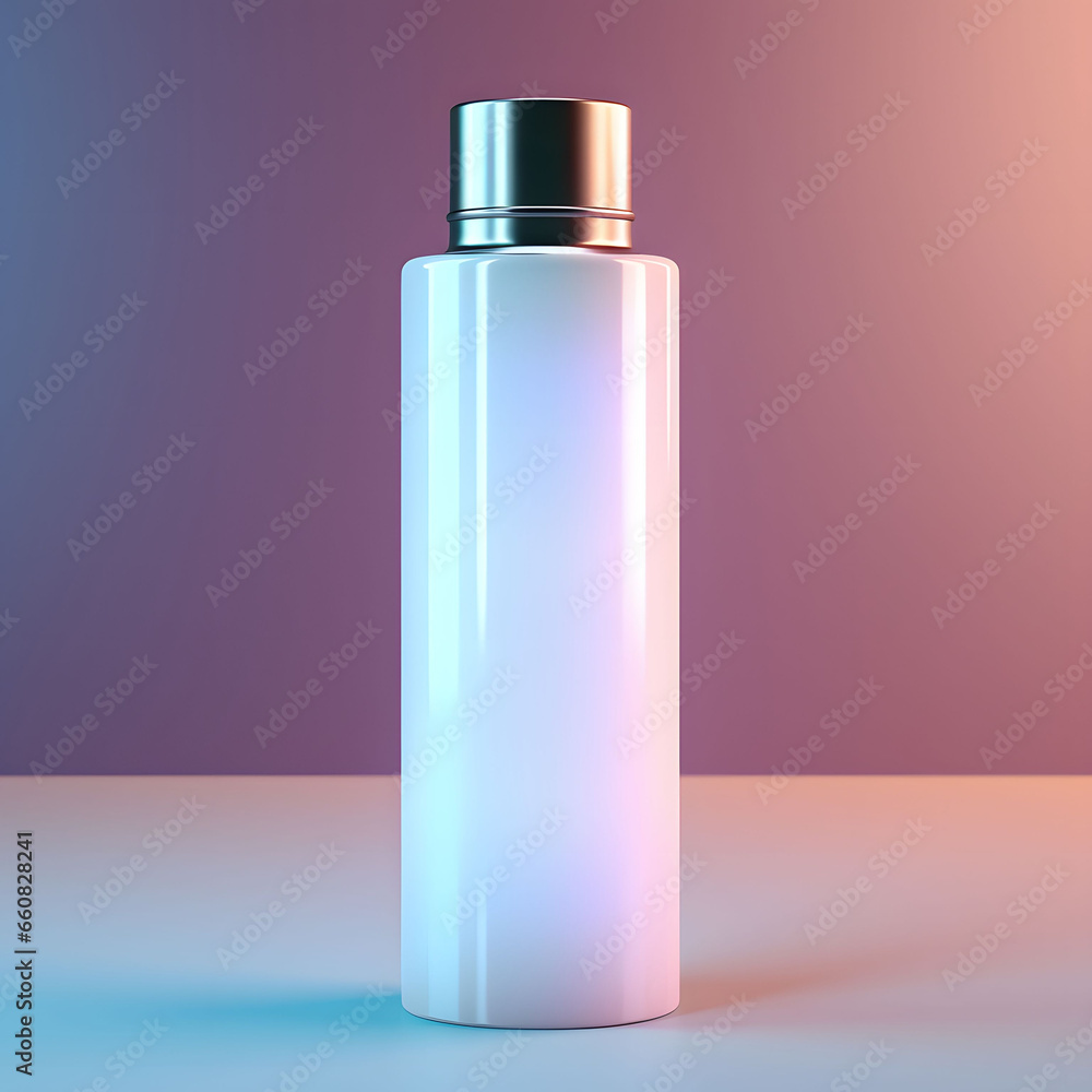 Mockup Cosmetic Bottle, Generative AI Mockup Cosmetic Bottle, Generative AI