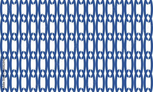blue chain link vertically abstract background with seamless repeat as bead curtain pattern, replete image design for fabric printing