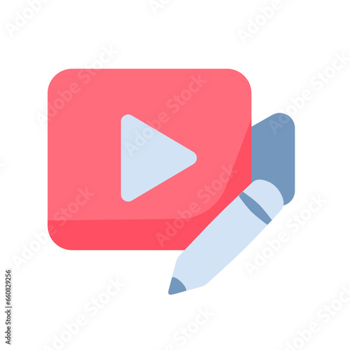 video content editor icon