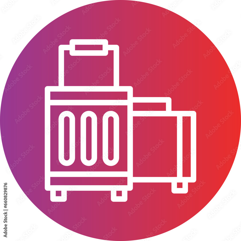 Travel Luggage Icon Style Travel Luggage Icon Style