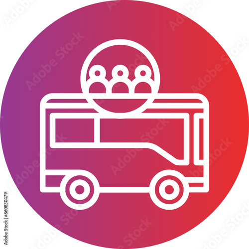 Group Excursion Icon Style