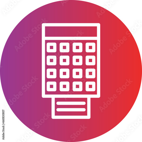 Contactless Delivery Icon Style