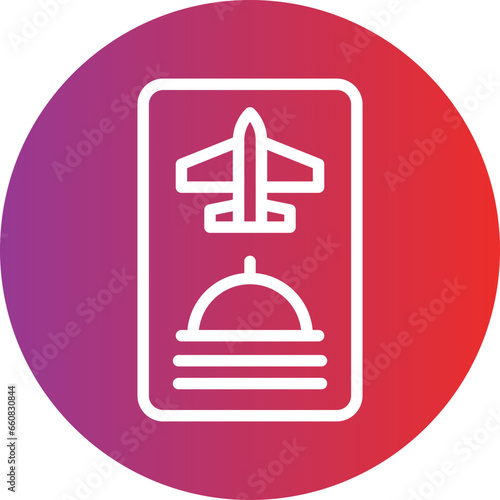 Digital Inflight Menu Icon Style