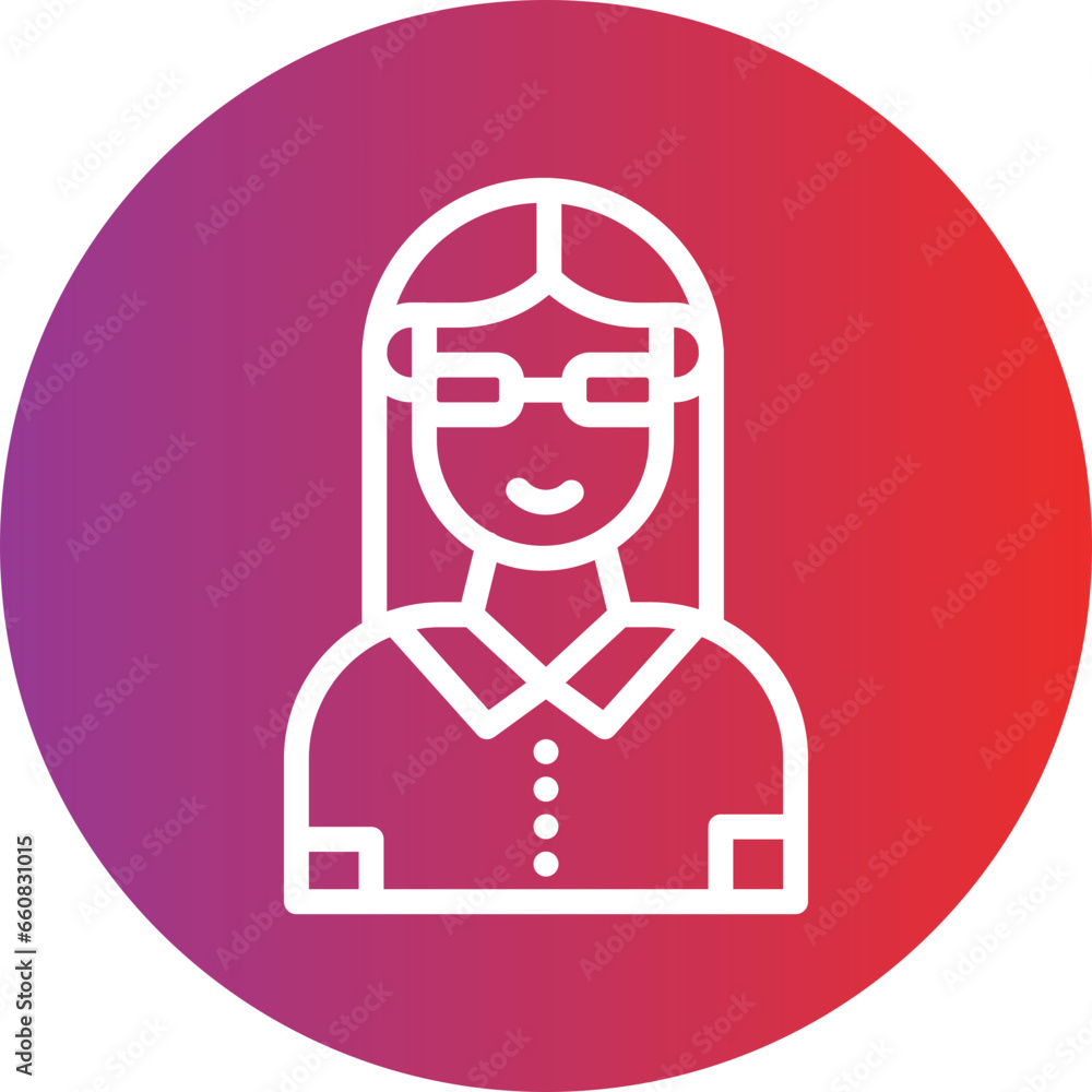 Teacher Icon Style Teacher Icon Style