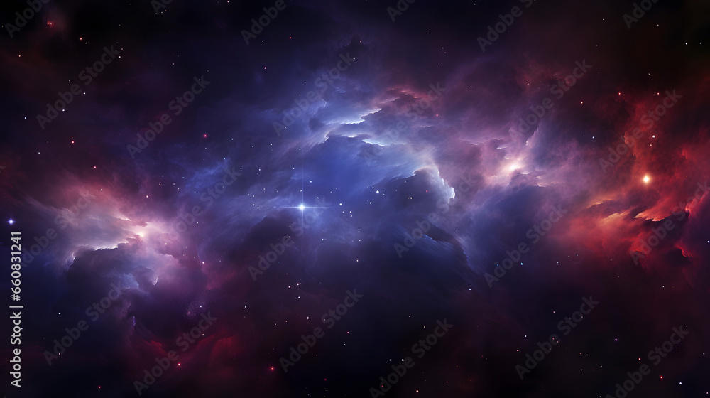 Colorful space galaxy cloud nebula. Stary night cosmos. Universe science astronomy. Supernova desktop background wallpaper