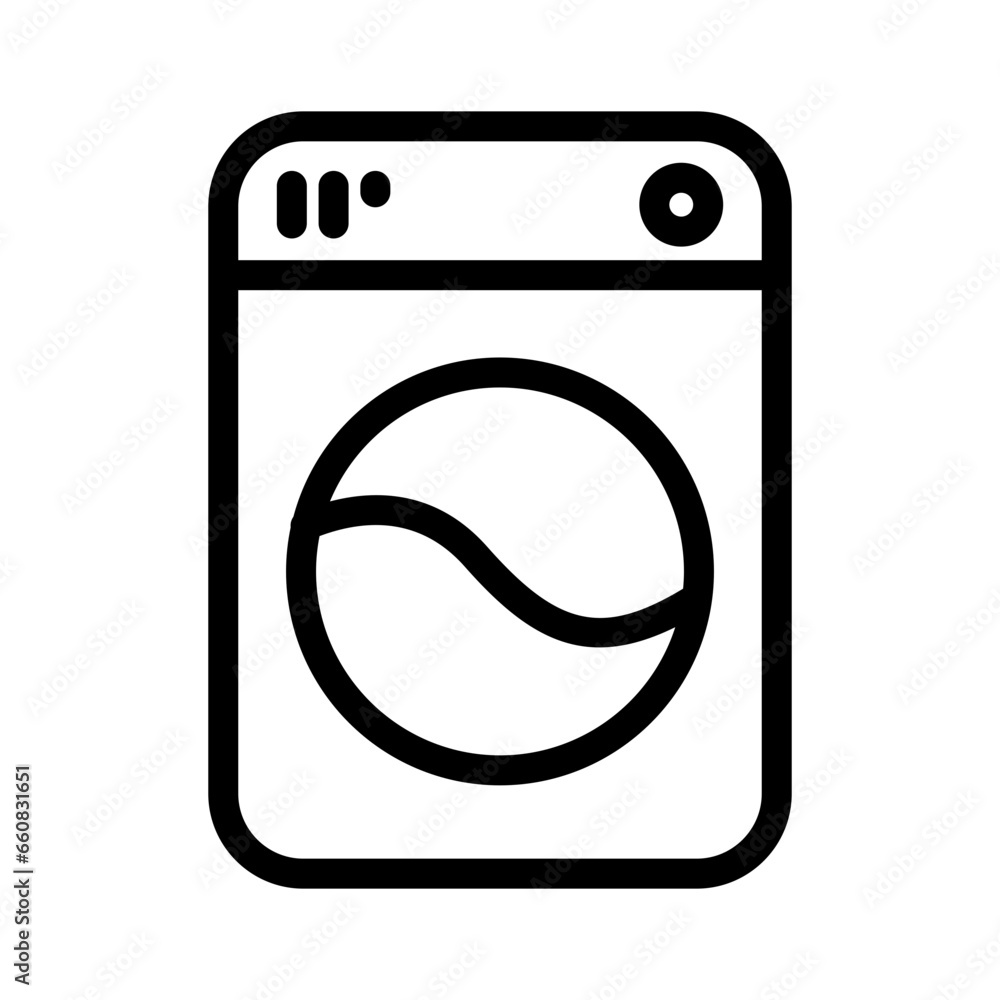 Front-load washing machine icon. Front loader washing machine icon Front-load washing machine icon. Front loader washing machine icon