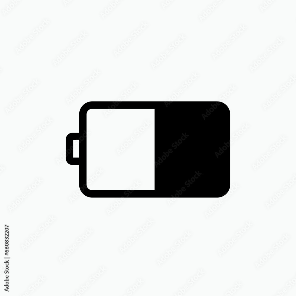 Battery Icon. Power, Energy Symbol. Applied for Design, Presentation, Website or Apps Elements. Battery Icon. Power, Energy Symbol. Applied for Design, Presentation, Website or Apps Elements.