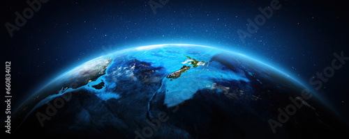 New Zealand from space