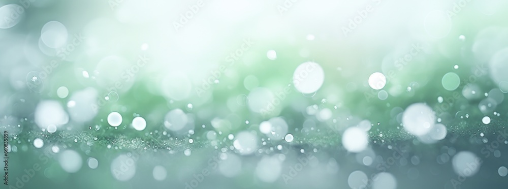 An abstract green and white background