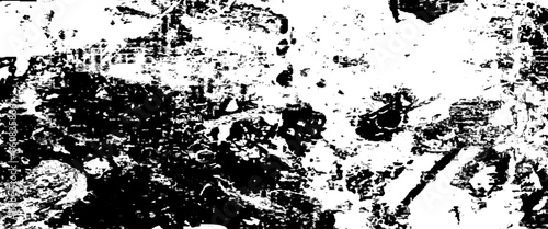 Grunge black white vector seamless background, grunge backdrop, trendy brush stroke for black ink paint.
