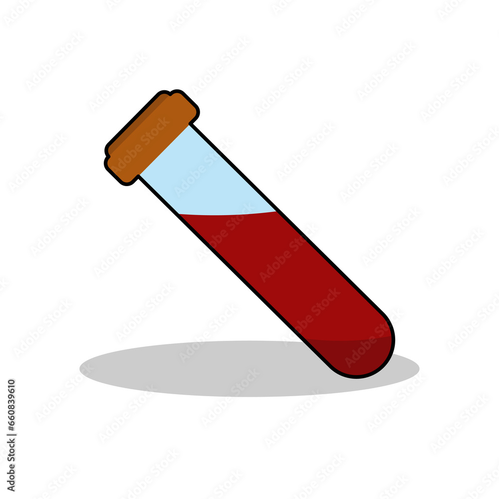 simple vector illustration bottles with red simple vector illustration bottles with red