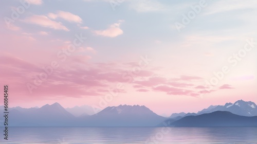 Natural landscapes with soft pastel tones blending into beautiful gradients.