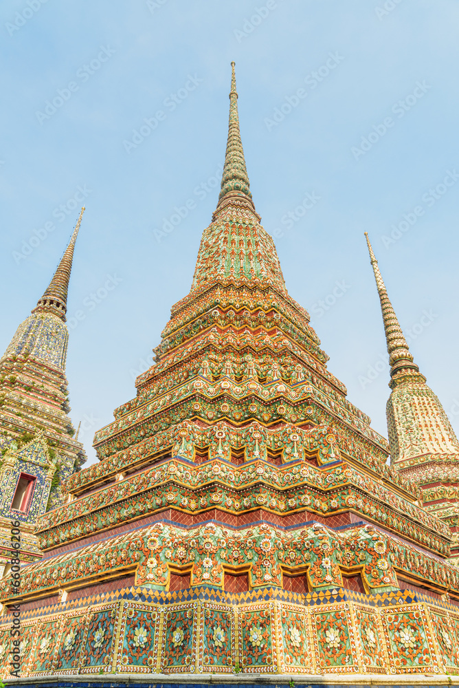 Wat Pho (the Temple of the Reclining Buddha), Bangkok, Thailand