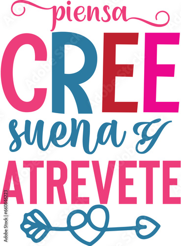 Latina Motivational svg  design