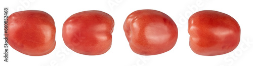 Tomatoes collection isolated on transparent  background  © paulmalaianu