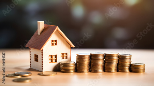 concept of property investment, income, tax, and real estate investment