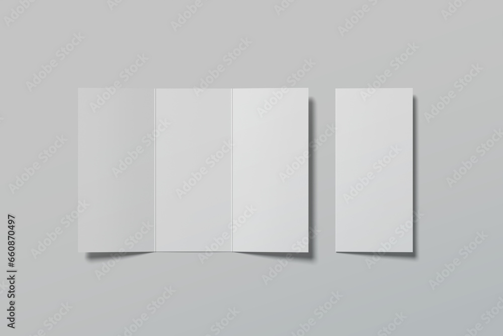 A4 Trifold Brochure Blank Mockup A4 Trifold Brochure Blank Mockup