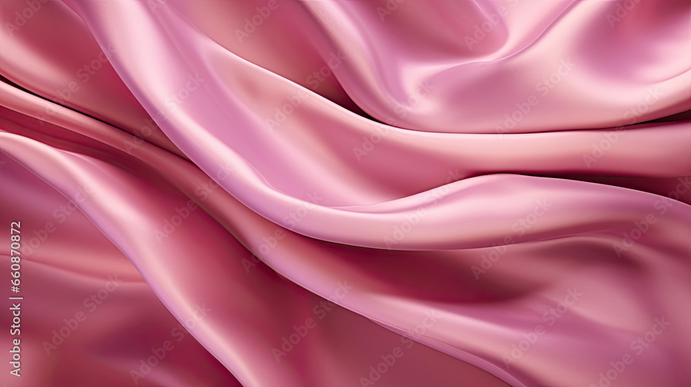 Obraz premium pink silk fabric background