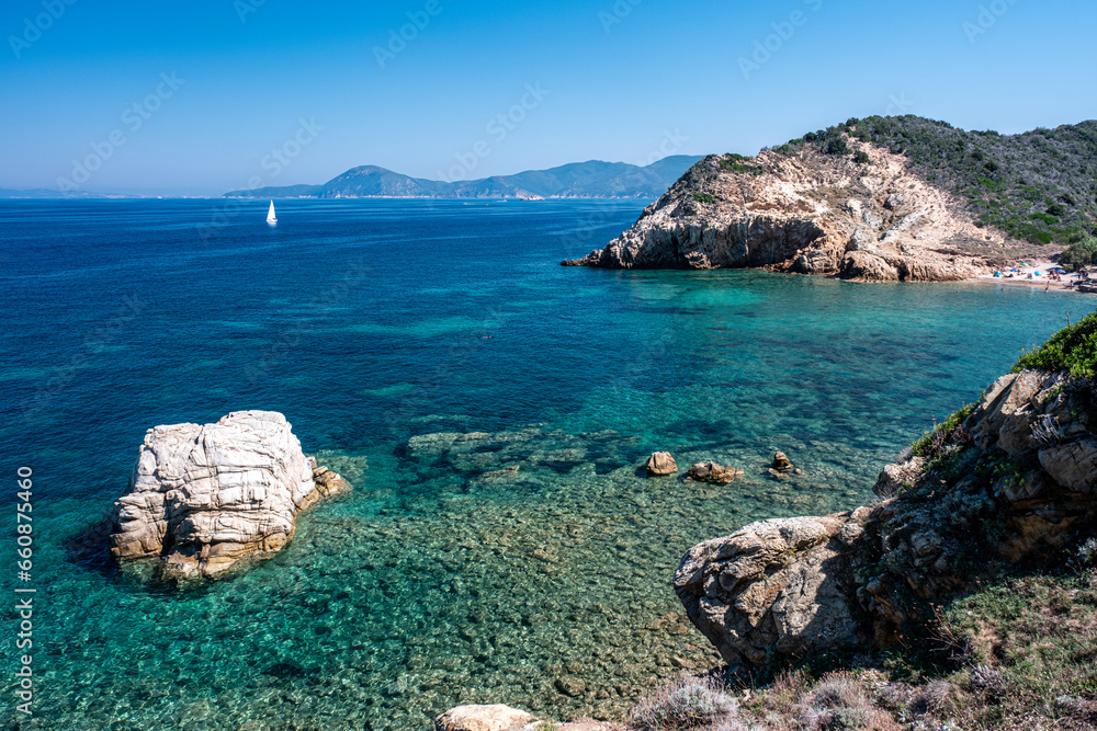 Isola d'Elba, spiaggia di Acquaviva