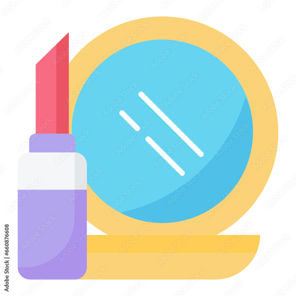 Wedding Makeup Flat Icon Wedding Makeup Flat Icon
