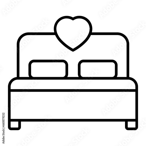 Honeymoon Outline Icon