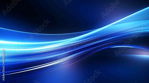 abstract futuristic background with white blue glowing neon moving high speed wave lines and bokeh lights. Data transfer concept Fantastic wallpaper, colorful wave background