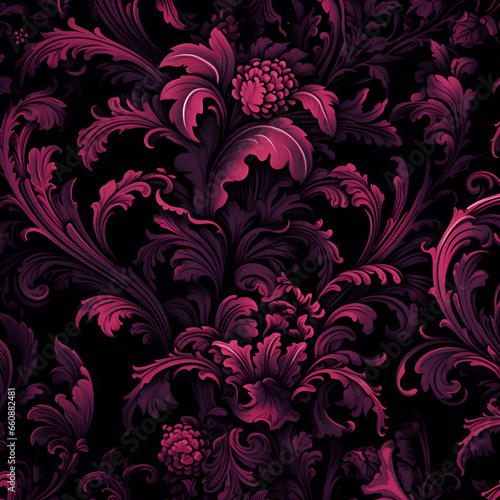 abstract purple floral background