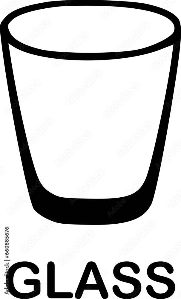 glass icon vector symbol design illustration glass icon vector symbol design illustration