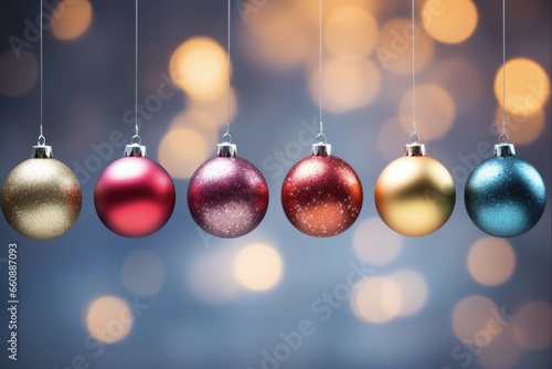 Bright Christmas Baubles: Colorful Decorations for Festive Celebrations