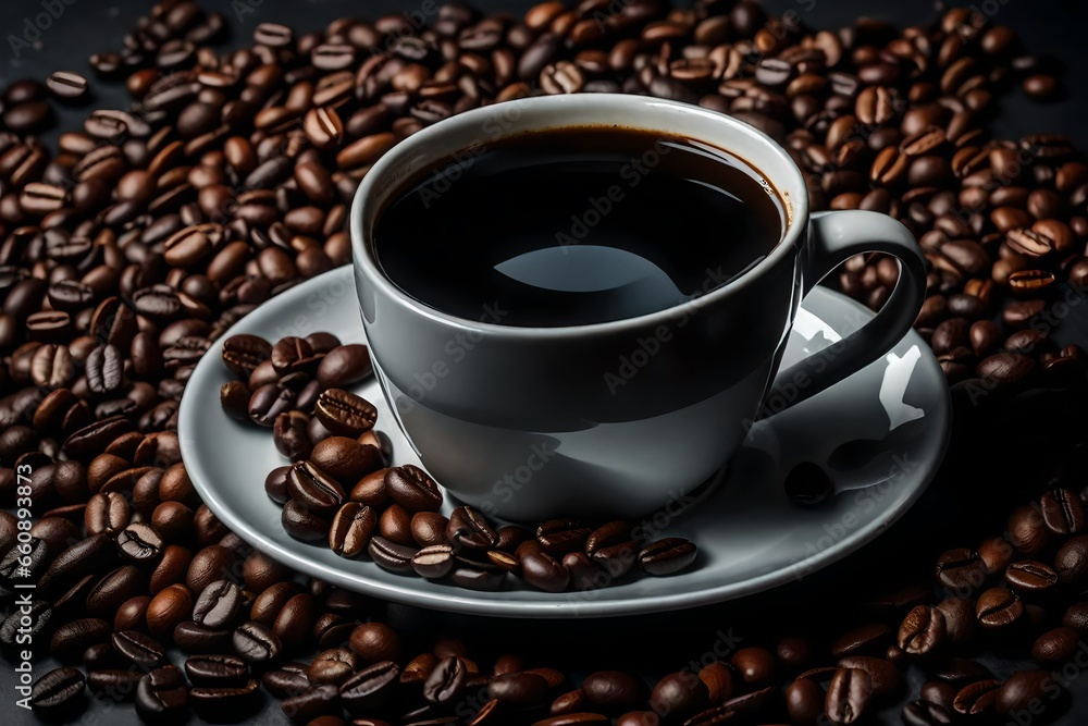 A coffee cup that keeps coffee at the perfect temperature. A coffee cup that keeps coffee at the perfect temperature.
