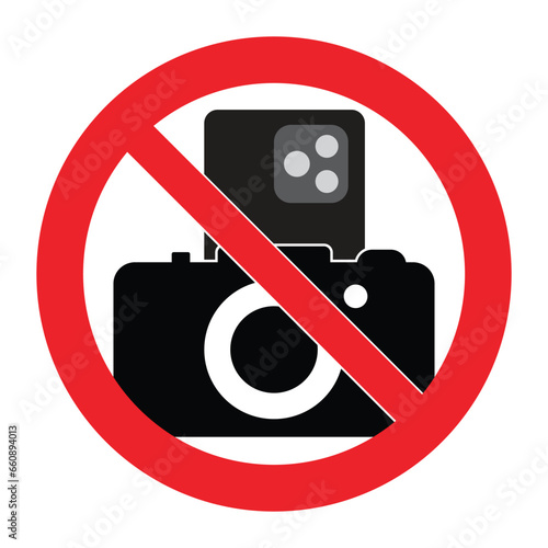 no photography and no camera sign