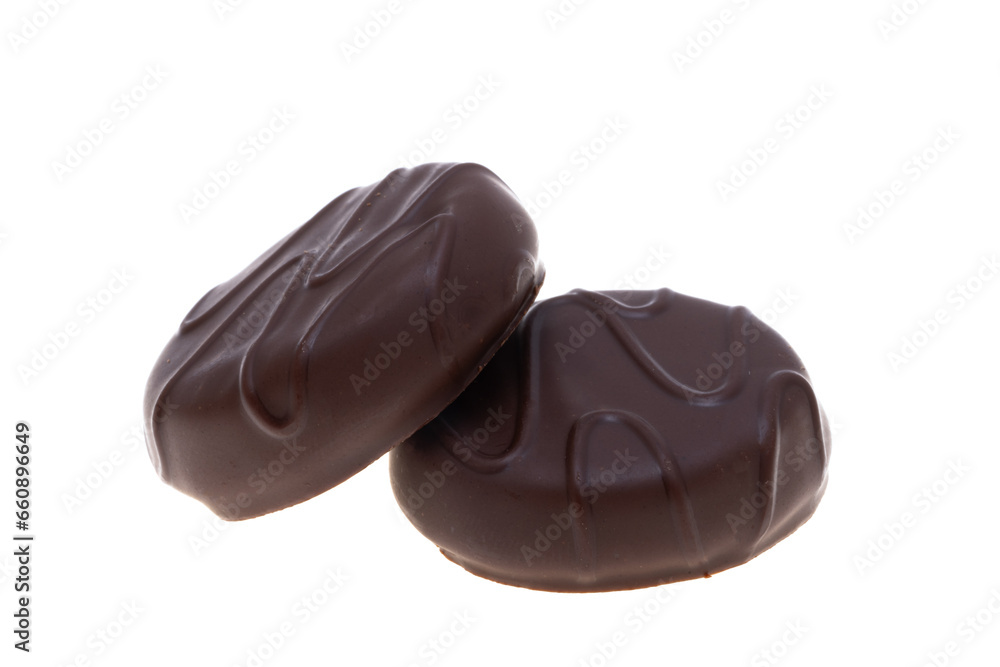 chocolate dark peppermint isolated chocolate dark peppermint isolated