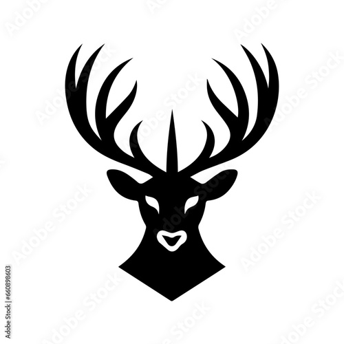 deer face silhouette