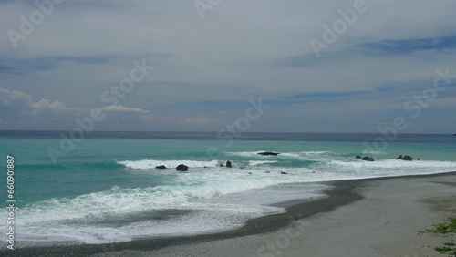 Ocean on the cloudy  day (Lanyu, Taiwan)