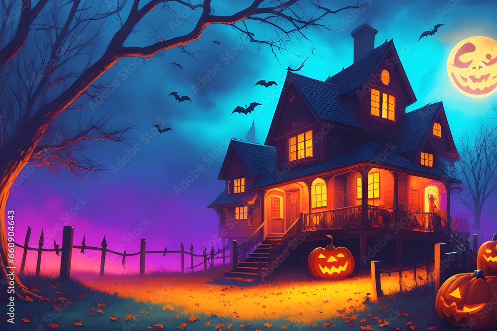Eerie Illumination, Spooky Home for Halloween Vacation