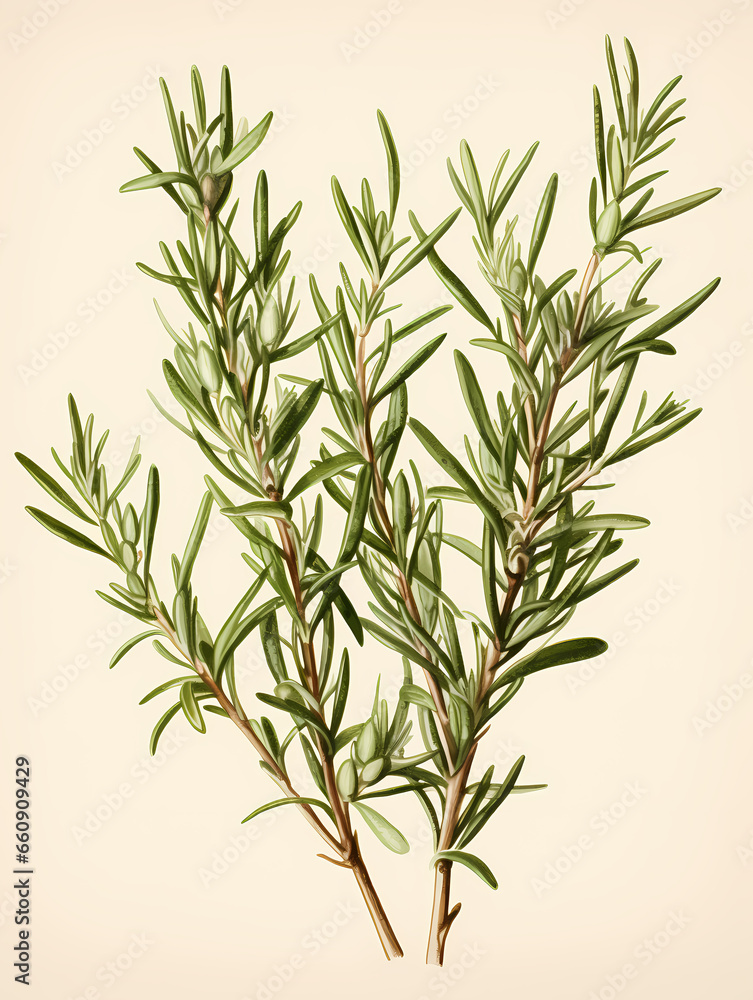 Rosemary - A Close Up Of A Plant Rosemary - A Close Up Of A Plant
