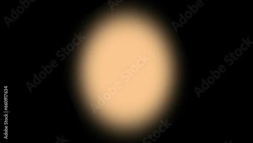 circle animation on black background