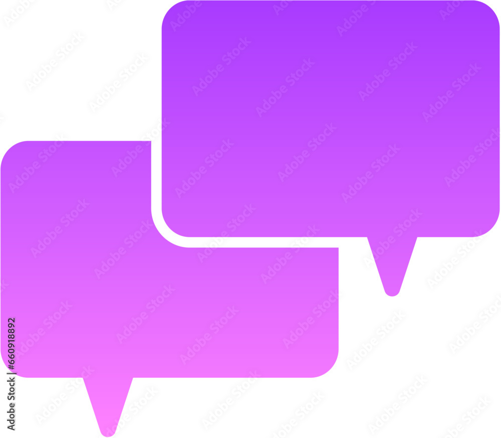 Chat 1 Glyph Gradient Icon pictogram symbol visual illustration Chat 1 Glyph Gradient Icon pictogram symbol visual illustration