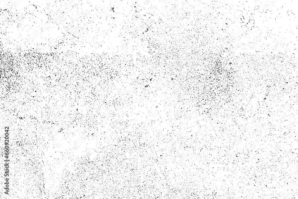 Distressed grunge wall texture. Distress overlay texture. Grunge background. Abstract mild textured effect. Black isolated on white. - obrazy, fototapety, plakaty 