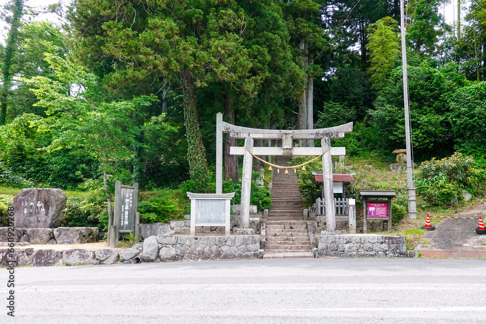 松本清張 小説「砂の器」舞台の地（島根県奥出雲町）