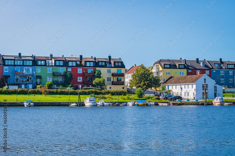 Cityscape of Kristiansand (Norway)