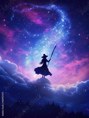 Witch's Midnight Flight