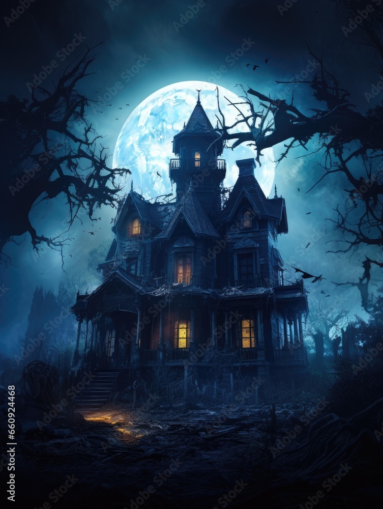 Mysterious Haunted House