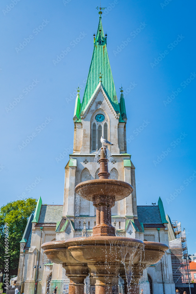Cityscape of Kristiansand (Norway)
