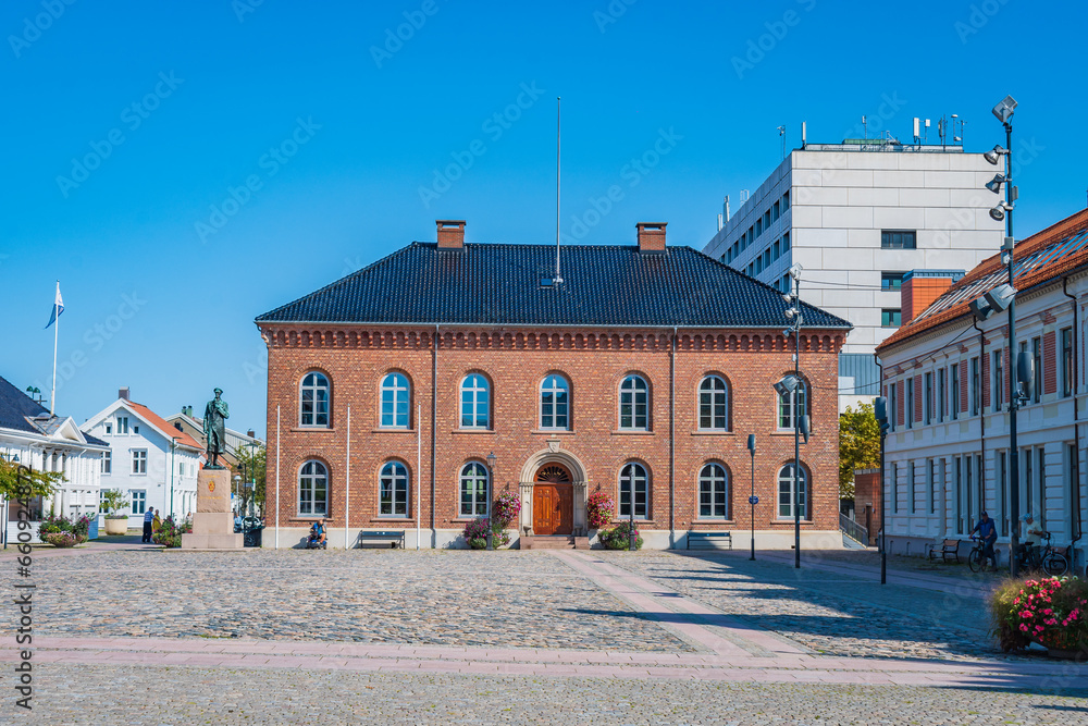 Cityscape of Kristiansand (Norway)